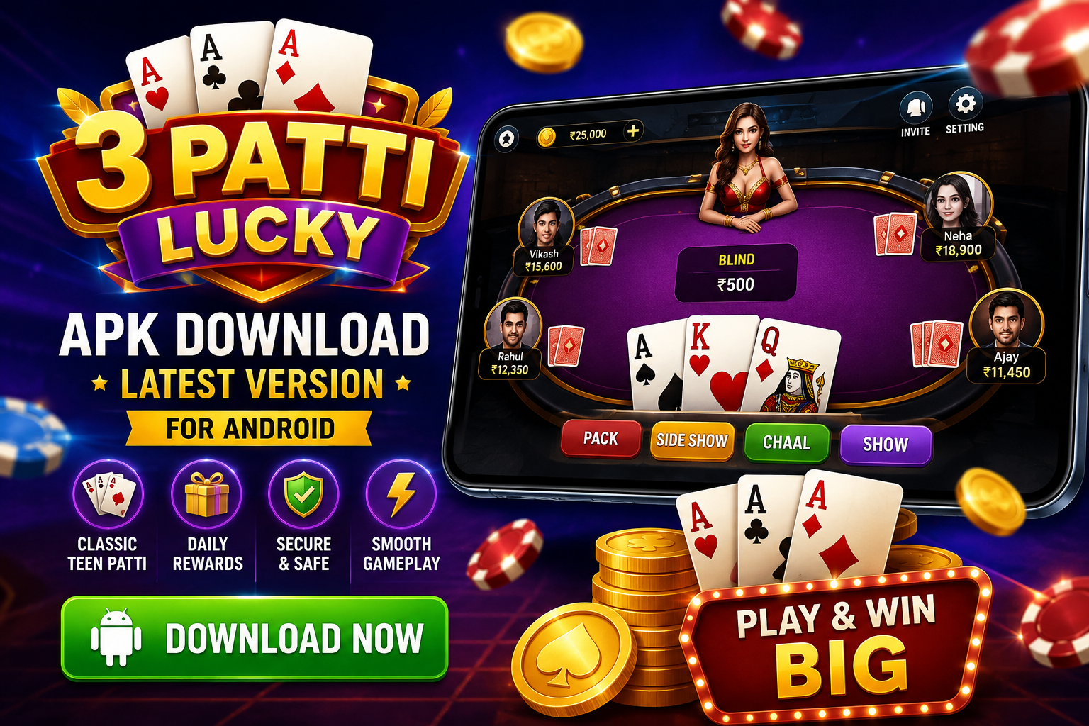 3 Patti Lucky APK